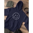 thumbnail image 3 of Smiling Barb Wire Face Hoodie Men -Image by Shutterstock, Male XX-Large, 3 of 4