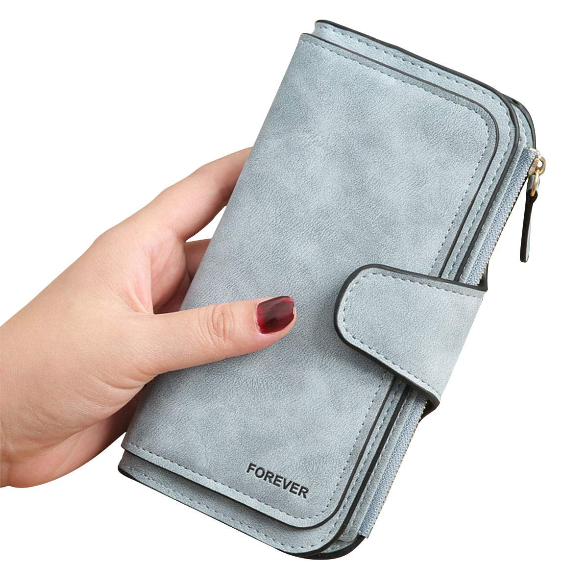 Long Wallet One-Piece Card Package Multi-Function Card Holder Large-Capacity RFID Anti-Magnetic Credit Card Holder Unisex