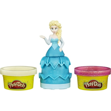 Play-Doh Disney Frozen Mix 'N Match Figure Set with Elsa & 2 Cans of