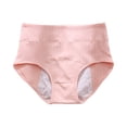 thumbnail image 3 of Washable Incontinence Underwear for Women, Thin Lightweight Urine Leak Resistant Ladies Panties, Reusable Protective Briefs for Light Bladder Leakage Pink XXL, 3 of 4