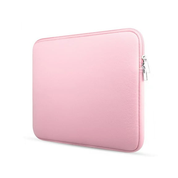 Zhuge 14" Pink Laptop Sleeve, Heavy-Duty Shockproof Protective Case with Flip Design, Durable Briefcase Style Carrying Bag for Notebooks & Laptops