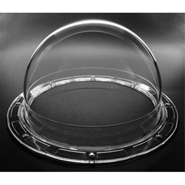 jmx 5.6 inch acrylic indoor / outdoor cctv (panasonic type) clear dome ...