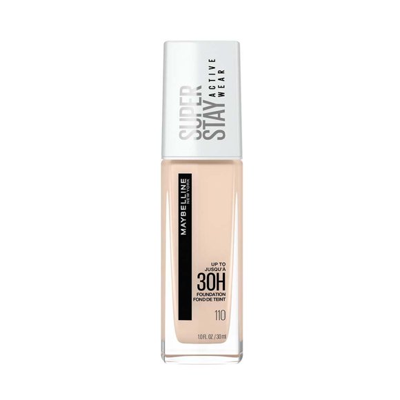 Base de maquillaje Maybelline Superstay Active Wear 110 Porcelain 30 ml