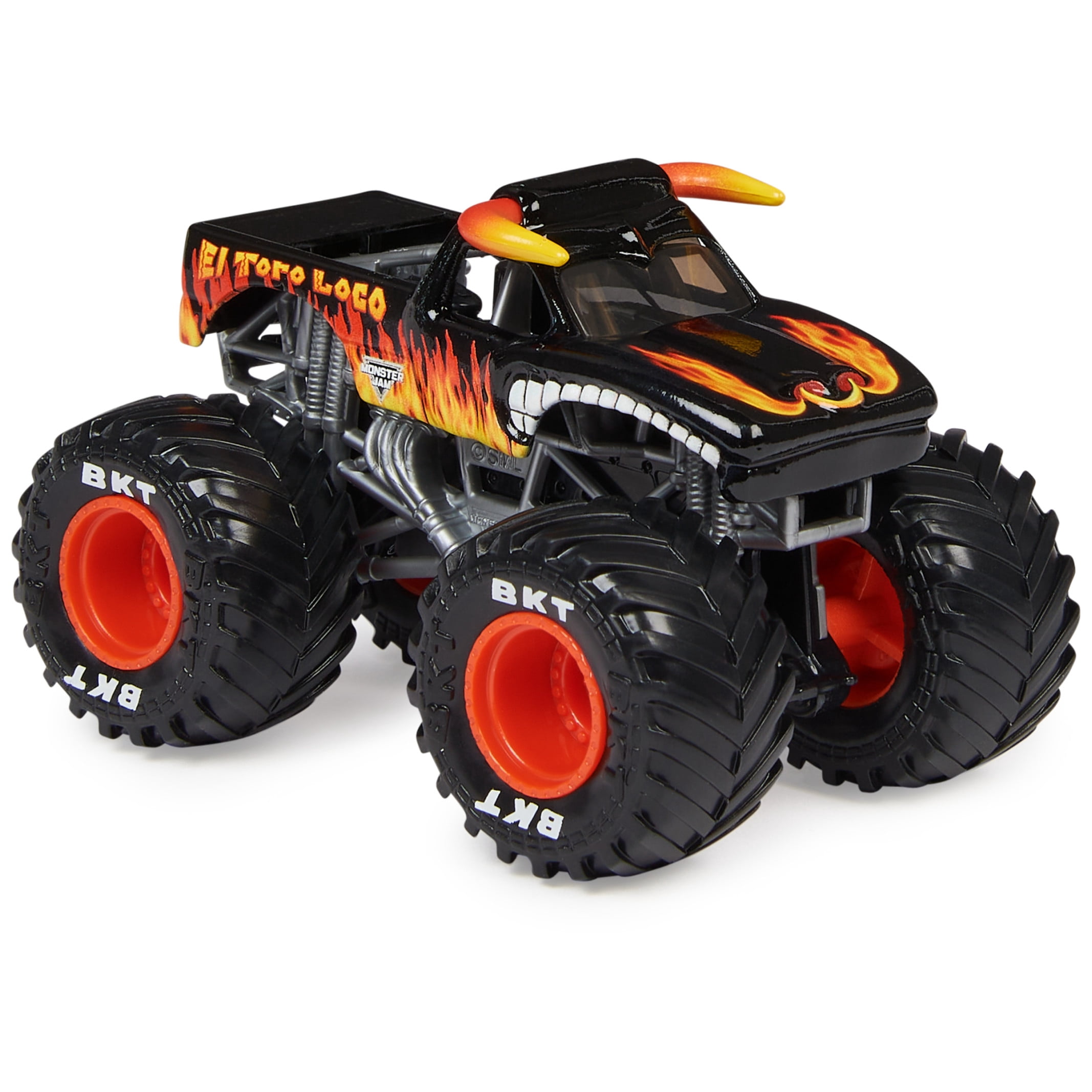 Monster Jam El Toro Loco - 1:64 Scale Monster Trucks, Girl and Boy Toys