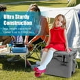 thumbnail image 6 of WLTER 16 Quart Cooler, 24 Can Insulated Ice Chest Box with Heavy Duty Handle and 2 Cup Holders, 3-5 Days Ice Retention, Portable Leakproof Hard Cooler for Camping, Fishing, Picnic, Outdoor, 6 of 9