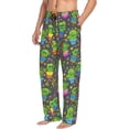 thumbnail image 2 of Daiia Cactus In Pots Men's Sleep Pant with Pockets and Drawstring,Pajama Pants-Large, 2 of 9