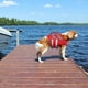 thumbnail image 5 of Chaleco salvavidas Kuoser para perros con rayas reflectantes para todos los tamaños, 5 of 6
