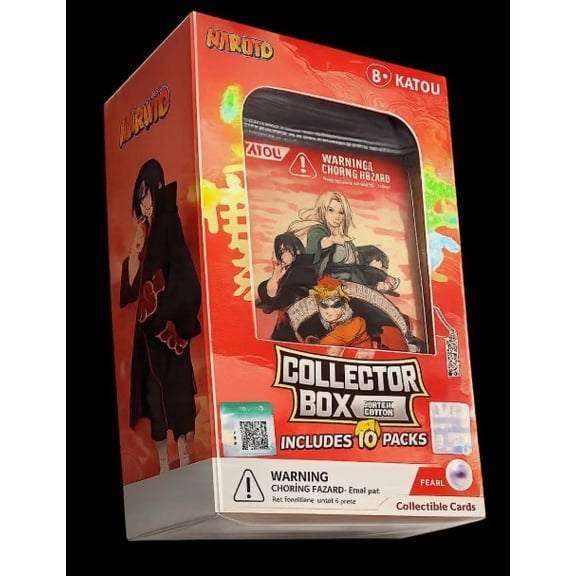 Collectible Naruto Smriti Collectible Cards Earth Scroll 002A Collector Box of 10 Packs with PR Card