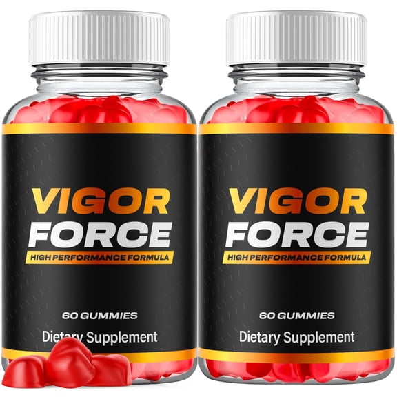 Vigor Force Gummies Advanced Formula All Natural Vitamin Supplement VigorForce 120 Gummies