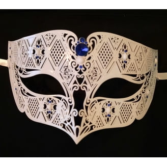 Glittered Black and Gold Mask with Stick - Walmart.com