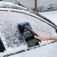 thumbnail image 1 of Horivan 1 Packs Heavy Duty Snow Shovel for Car Windshield Ice Scraper Winter Snow Removal Tool with Ergonomic Handle Car Accessories Efficient Snow Sweeper for Driveway Glass Defrosting, 1 of 7