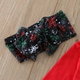 thumbnail image 6 of YESIMOLA Little Girls Clothes Toddler Kids Girls Outfit Christmas Prints Long Sleeves Tops Pants Hairabnd Set Outfits Toddler Girl Shirts Red 4-5 Years, 6 of 7