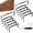 Black 2, variant on 12Pcs Adjustable Outdoor String Light Hook No Drill Light String Metal Hook for Concrete Wall Cinder Block for Fence