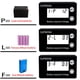 thumbnail image 2 of Medidor de potencia Inteprter Pantalla de capacidad de batería de litio 3S-20S DC voltímetro LCD Blanco impermeable, 2 of 6