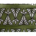thumbnail image 4 of oneOone Georgette Viscose Fabric Floral & Triangle Block Printed Fabric 1 Yard 42 Inch Wide, 4 of 4