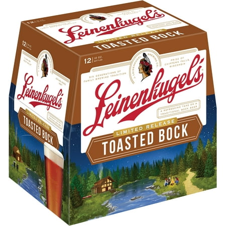 Leinenkugels Toasted Bock 12 Pack 12 fl. oz. Glass Bottle 5.1% ABV