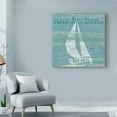 thumbnail image 3 of Trademark Fine Art 'Drift Sailboat' Canvas Art by Sue Schlabach, 3 of 3