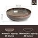 thumbnail image 2 of Juego de tazones para pasta de 30 oz - Tazones para servir de 8" - Juego de 4 tazones para ensalada - Tazones de cerámica grandes - Tazones para cena - Tazones aptos para microondas, 2 of 8