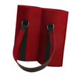 thumbnail image 2 of Bolsa de regalo para vino, bolsa de fieltro para transportar botellas de vino, bolsa ligera para acampar o para la cena de inauguración de la casa, 2 Botellas Rojas, 2 of 10