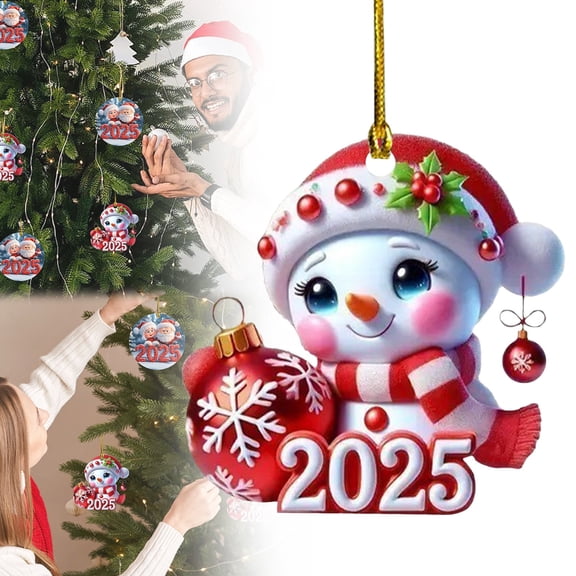Christmas Ornament for Baby Boy Girl New Mom Dad Personalized Merry Christmas Ornament 2025/ 2025 Christmas Decoration Pendants