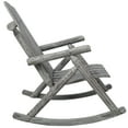thumbnail image 6 of Patio Furniture Wooden Porch Rocker Chair,Durable Wooden Porch Rocker Chair,Fir log Rocking Chair,Patio Rockers for Outside,Garde.Light Gray Color,Patio Chairs, 6 of 15