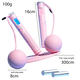 thumbnail image 2 of Cuerda para saltar con contador, cuerdas para saltar ponderadas para fitness, longitud inalámbrica ajustable con calorías, 2 of 5
