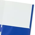 thumbnail image 3 of Pen+Gear 40-Count Letter Size 2-Pocket Paper Folders, Assorted Colors, 11.5 in x 9.5 in, 3 of 5