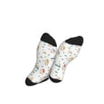 thumbnail image 5 of Xecao Cartoon House Print Crew Socks for Men and Women, Men's Soft Moisture-wicking Sock, 5 of 7