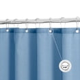 MKLZ Blue Bathroom Shower Curtain, Waterproof Cloth Bath Curtains Set - Walmart.com