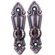 thumbnail image 4 of Cortina de Metal Tie Back Tieback Mini de Pared 12PCS Bronce Rojo, 4 of 8
