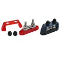 thumbnail image 3 of 2PCS Dual Stud Bus Bar 12-48V Power Distribution Block Holder Dual Stud Bus Bar For Auto Marine Car Trailer RV Boat, 3 of 9