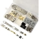 thumbnail image 3 of Kit de ganchos para colgar cuadros de 96 piezas, 9 modelos de servicio pesado Ganchos para colgar marcos de cuadros con tornillos y caja de almacenamiento para colgar cuadros de fotos JFHHH pequeña, 3 of 5