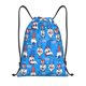 thumbnail image 1 of Fotbe Gnomes in USA Bolsa Mochila con Cordón Estampada, Bolsa de Gimnasio Deportiva, Bolsa Cinch, Bolsa con Cordón para Hombres y Mujeres-Medium, 1 of 6