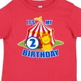 thumbnail image 4 of Inktastic Its My Birthday Circus Tent with Lion 2 Years Old Boys or Girls Toddler T-Shirt, 4 of 5