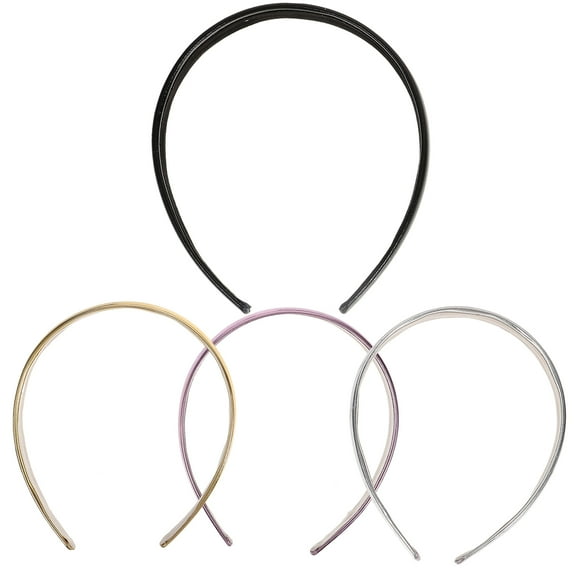CIMAXIC 4Pcs Womens Headbands Fashion Statement Thin Decorative Headbands for Daily Wear