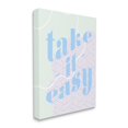 thumbnail image 3 of Stupell Industries Take It Easy Pastel Geometric Religious Painting Gallery Wrapped Canvas Print Wall Art, 3 of 5