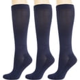 thumbnail image 1 of pares de calcetines de compresión de bambú circulación, 8-15 mmHg, el mejor calcetín atlético para mujeres y hombres, 1 of 3