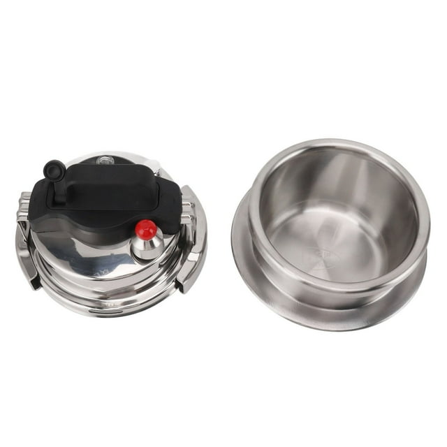 304 Stainless Steel Pressure Cooker, Durable & Reliable, Multifunctional Design, High Pressure Stew, Quick Cooking, Gas & Induction Compatible