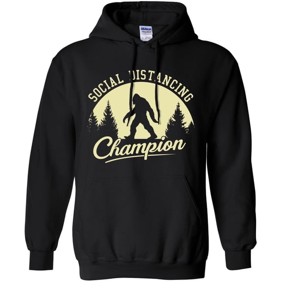 Social Distancing Champion Sasquatch Hoodie (S)