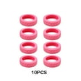 thumbnail image 3 of Xingzhi 10pcs/set Wide Compatibility Luggage Box Casters Protective Cover And Soft Pink, 3 of 6