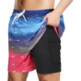 thumbnail image 1 of Traje De Baño Hombre Short Para Playa Natación Con Bolsillo, 1 of 8