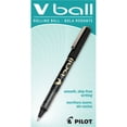 thumbnail image 3 of PILOT Stylos à Bille Roulante à Encre Liquide VBall, Pointe Fine, Encre Noire, Lot de 12 (35112) (PIL35112), 3 of 3