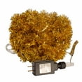 thumbnail image 2 of Kurt Adler 6.5-Foot 100-Light Warm White LED Gold Tinsel Cascade Light Set, 2 of 6