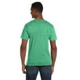 thumbnail image 2 of The Gildan Adult Softstyle 45 oz V-Neck T-Shirt - HTHR IRISH GREEN - XL, 2 of 4