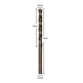 thumbnail image 4 of Foret Cobalt HSS 4,5 mm M35 pour Perçage en Acier Inoxydable et Travail des Métaux, 4 of 9