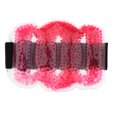 thumbnail image 1 of Perles Réutilisables Compresse Chaude Froide Bloc Réfrigérant Ceinture de Taille Douleur Plaie Rouge, 1 of 8
