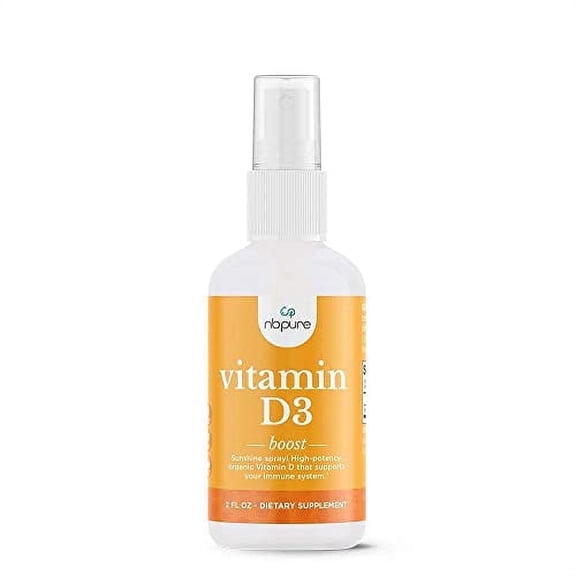 NBPure Vitamin D3 Spray, 1000 IU, 2 oz