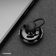 thumbnail image 6 of fankhu 6pcs In Ear Earphone Silicone Earbuds Tips Ear Sleeve Replacement (Black), 6 of 9