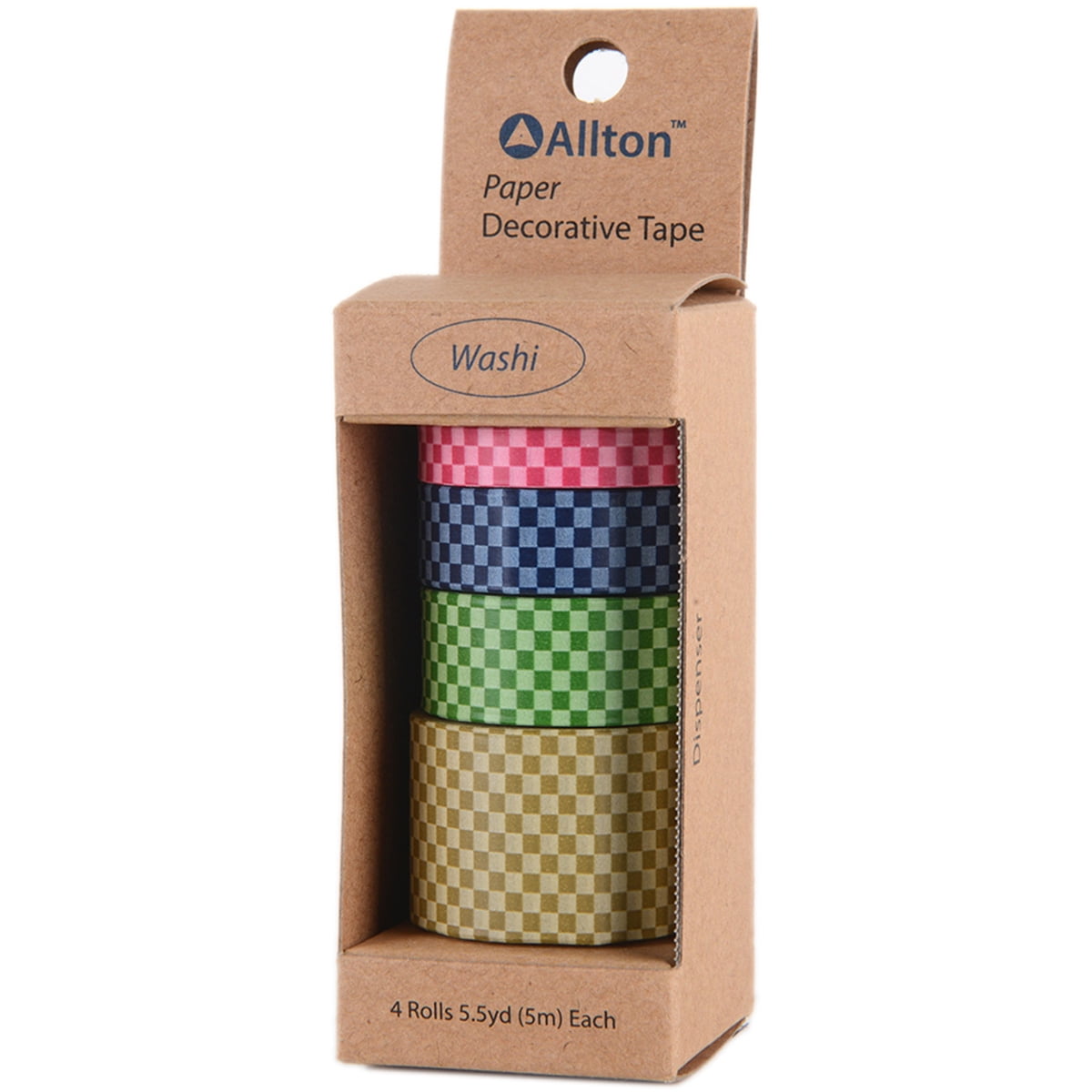 Decorative Washi Tape Assorted Widths 5M 4/PkgChecker Walmart Canada