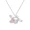 15, variant on Sanrio Cinnamoroll Hello Kitty Kuromi Necklace Heart Crown Pendant Fashion Versatile Necklaces Jewelry Gift
